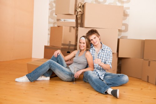 Furniture storage solutions in Harlesden with safely packed household items