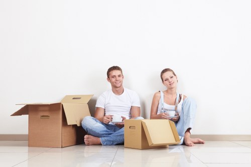 Careful handling of furniture during a small removal service in Harlesden