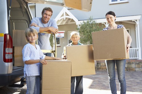 Storage boxes and moving supplies for local removals in Harlesden